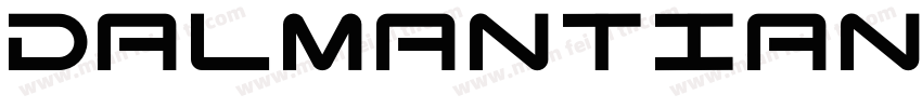 Dalmantian Regular字体转换